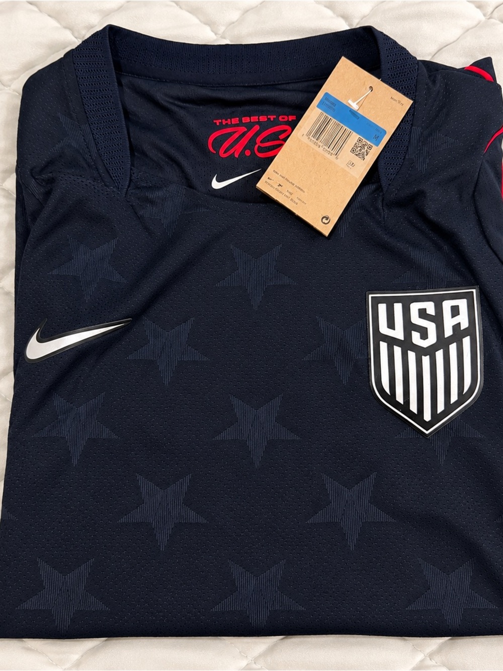 Nike USA USMNT Soccer Jersey Navy Blue Dri-FIT – Men’s Medium NWT